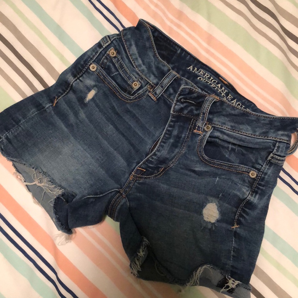 AE High Rise Shortie shorts